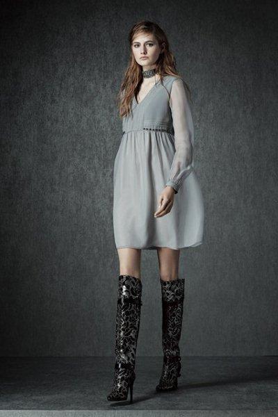 fashion-trend-babydoll-dress-fall-winter-2015-2016-7
