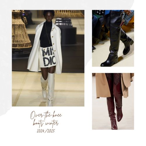 Over-the-knee boots winter 2024-2025-2