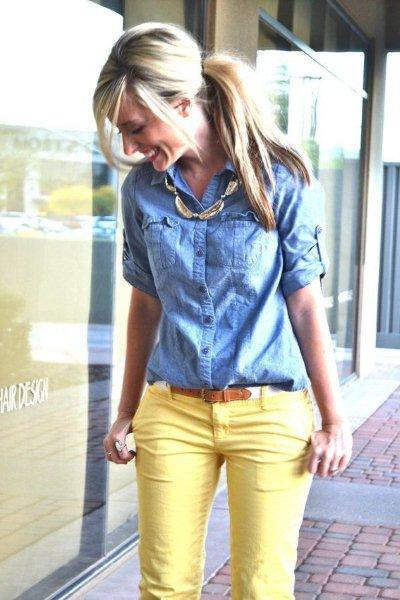 What-to-Wear-a-Denim-Shirt-9
