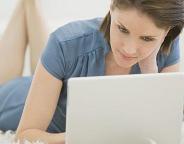 woman laptop